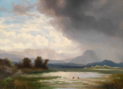 Karawanken Landscape by Ignaz Raffalt